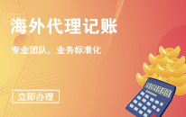 海外一般纳税人代理记账